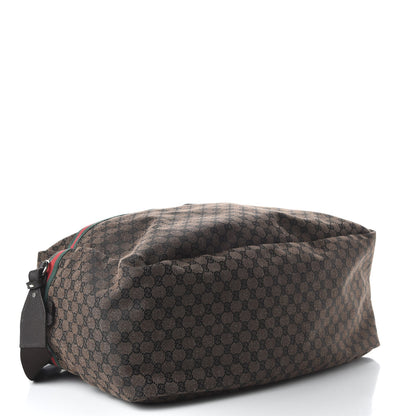 Gucci Monogram Web Large Carry On Duffle Bag 3 of 9