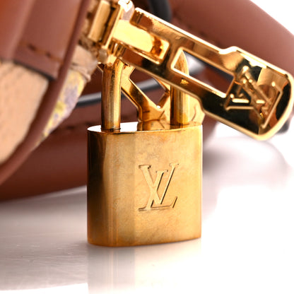 Louis Vuitton Metallic Monogram LV Garden Speedy Bandouliere 25 Gold 8 of 11