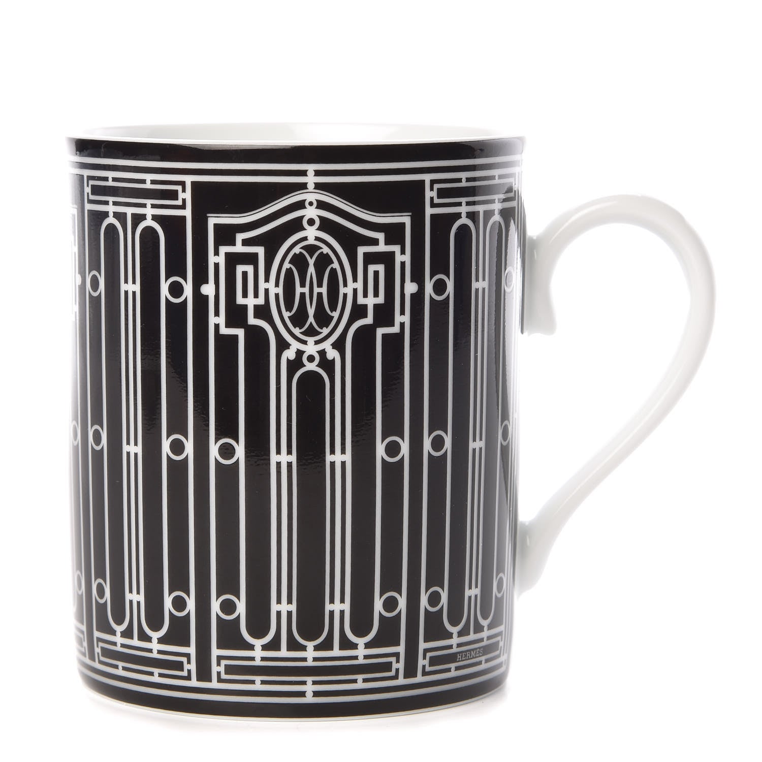 Hermes Porcelain H Deco Mug 3 of 6