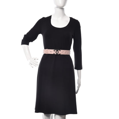 Chanel Lambskin Quilted CC Belt 90 36 Pink 2 of 8
