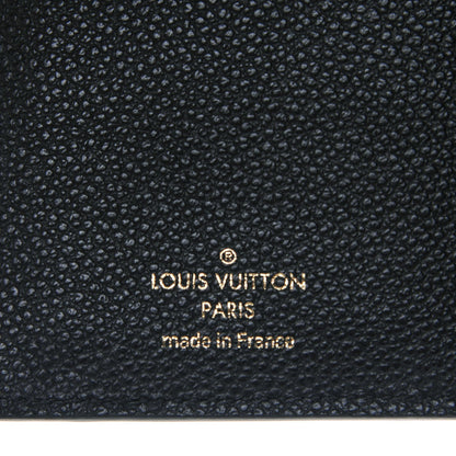 Louis Vuitton Empreinte Compact Curieuse Wallet Black 6 of 6