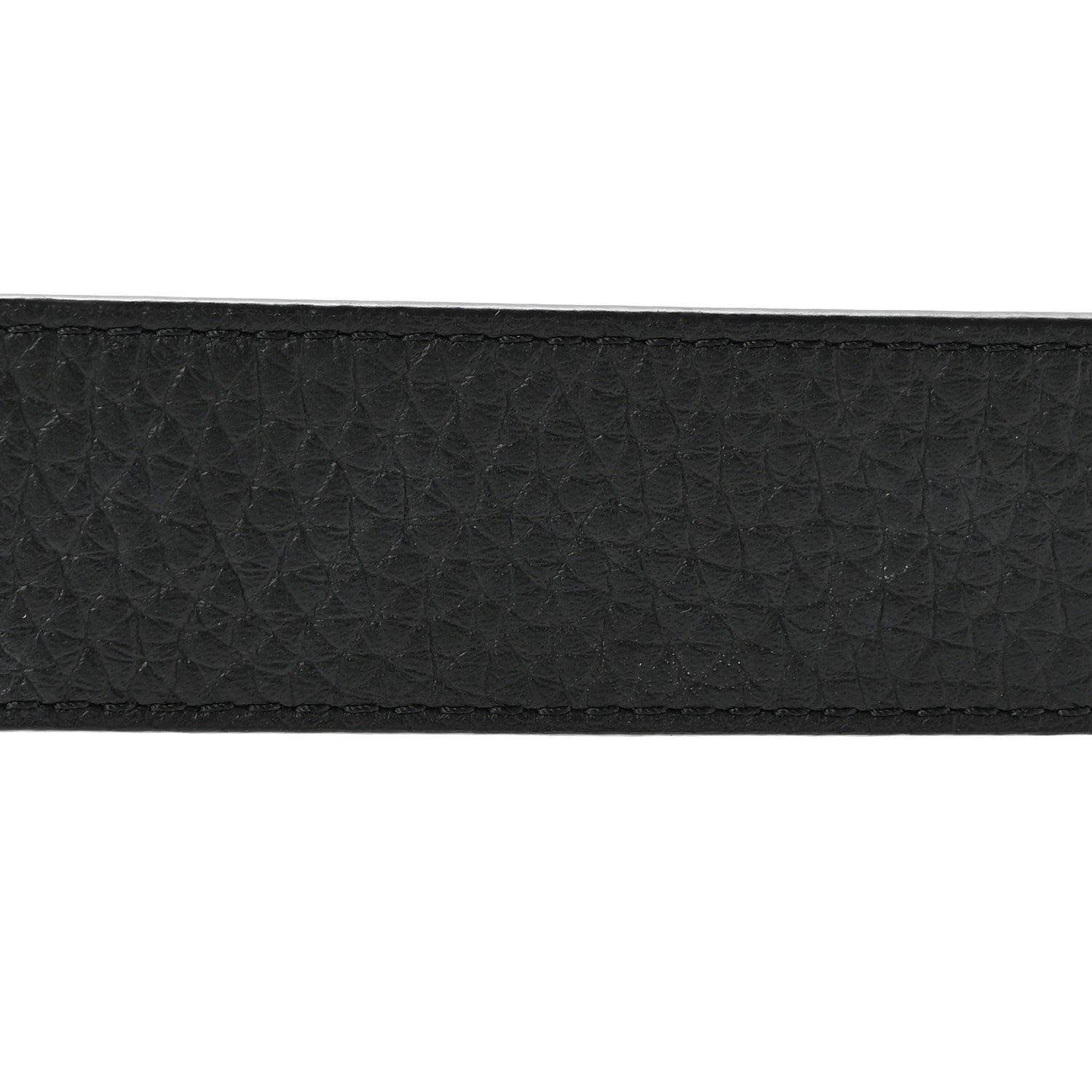 Louis Vuitton Taurillon Calfskin 30mm LV Initiales Reversible Belt 80 32 Black 8 of 10
