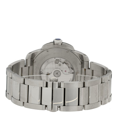 Cartier Stainless Steel 42mm Calibre de Cartier Automatic Watch Black 3 of 4