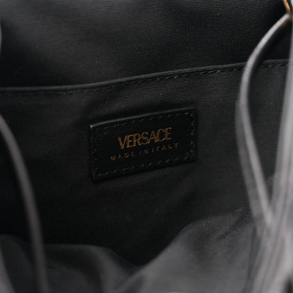 Versace Calfskin Quilted Medusa Backpack Black 6 of 9