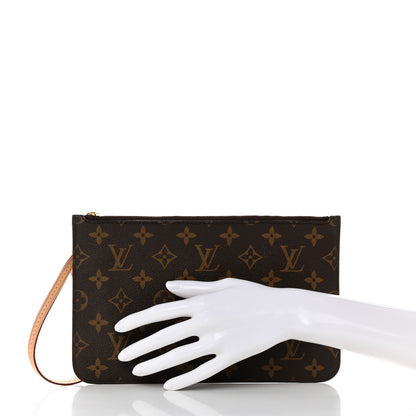 Louis Vuitton Monogram Neverfull MM GM Pochette 2 of 7