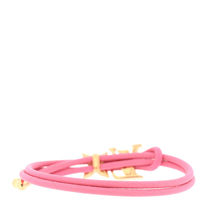 Louis Vuitton Calfskin Bloom Bracelet Pink 2 of 4