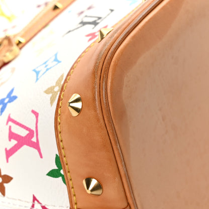 Louis Vuitton Monogram Multicolor Alma White 9 of 12