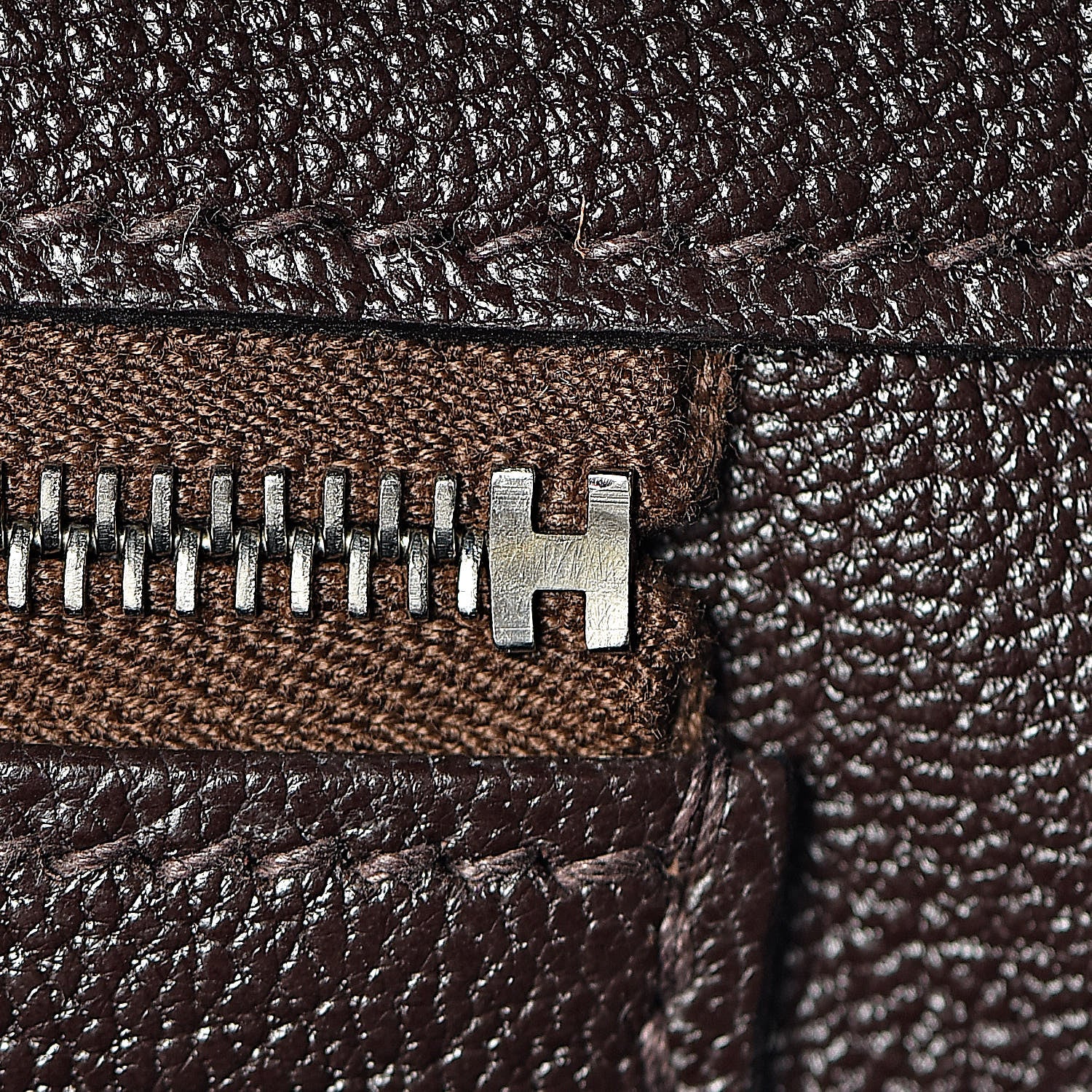 Hermes Shiny Porosus Crocodile Birkin 35 Cocoan 17 of 31