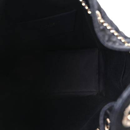 Chanel Denim Quilted Medium Chanel 25 Handbag Dark Blue 6 of 12