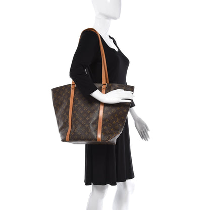 Louis Vuitton Monogram Sac Shopping Tote 2 of 12