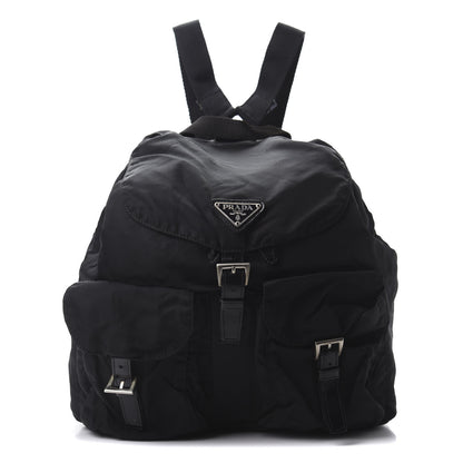 Prada Nylon Vela Medium Backpack Black 1 of 11