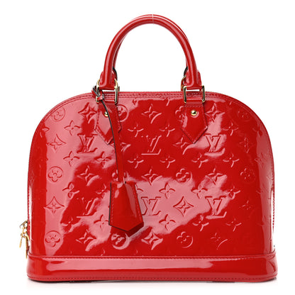 Louis Vuitton Vernis Alma PM Pomme D'Amour 1 of 10