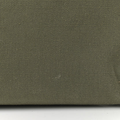 Celine Canvas Calfskin Vertical Cabas Green 12 of 13