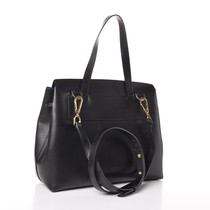 Mansur Gavriel Calfskin Lady Bag Black Royal 4 of 10