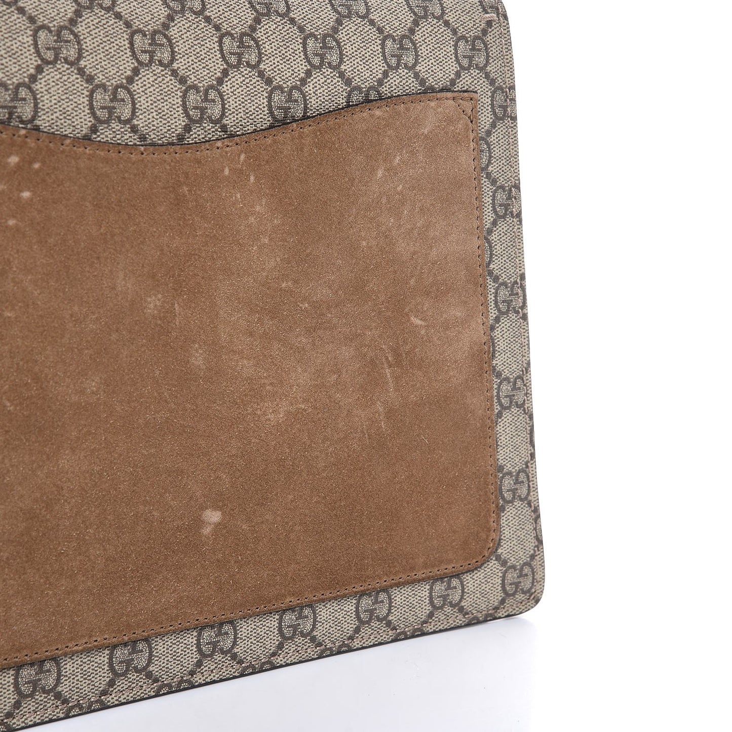 GG Supreme Monogram Medium Dionysus Shoulder Bag Taupe