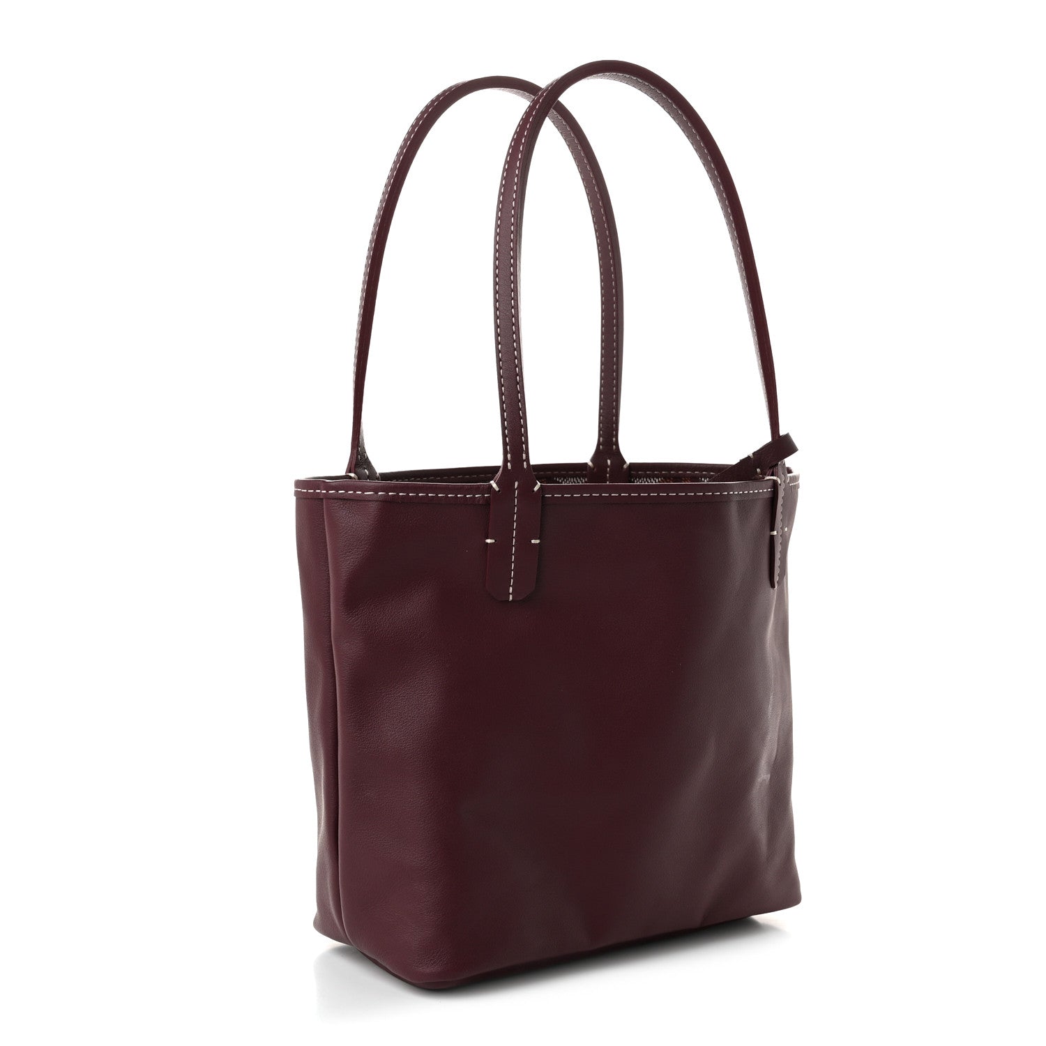 Goyard Goyardine Reversible Mini Anjou Burgundy 4 of 17