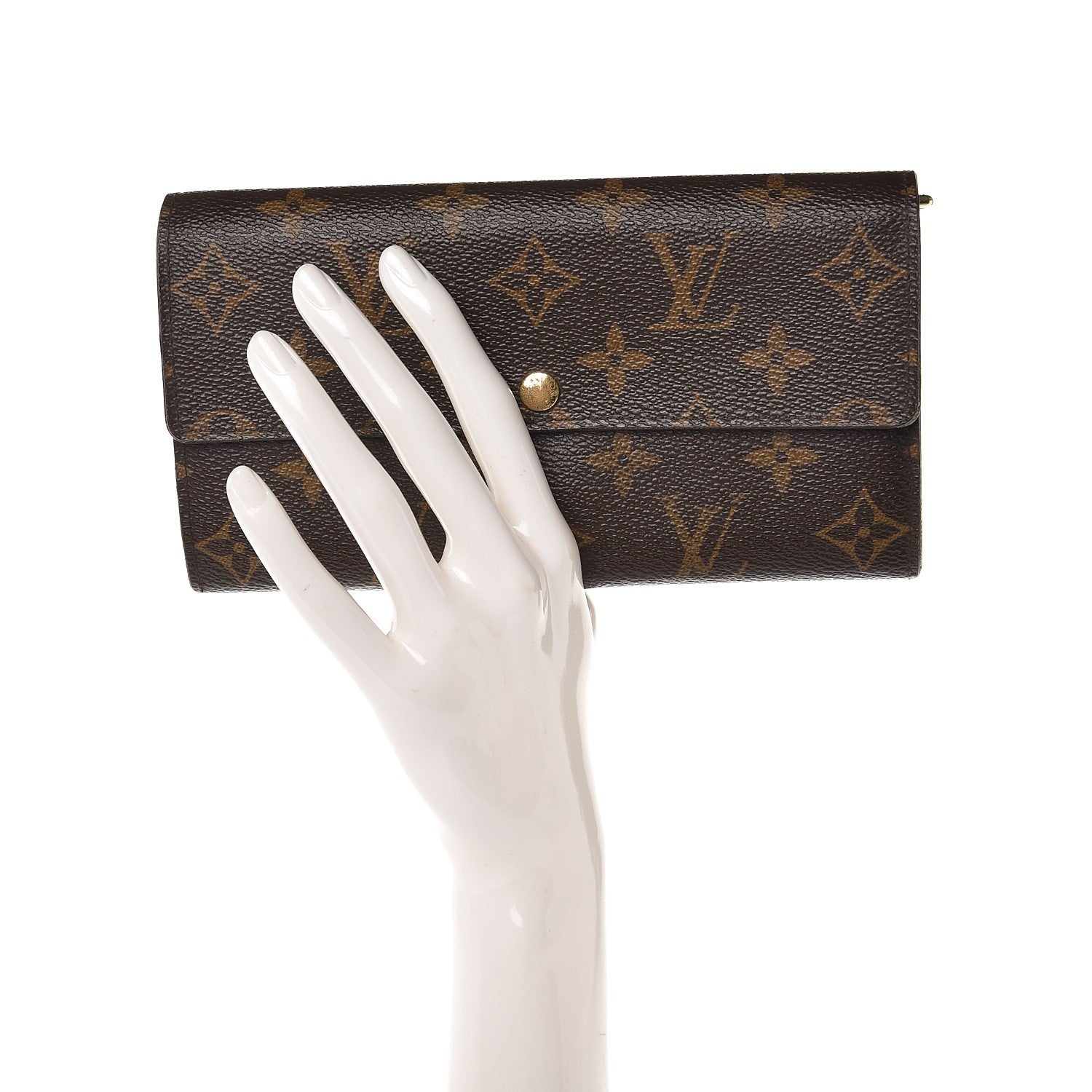 Louis Vuitton Monogram Sarah Wallet 2 of 9