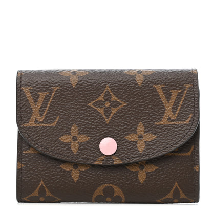 Louis Vuitton Monogram Rosalie Coin Purse Rose Ballerine 1 of 7