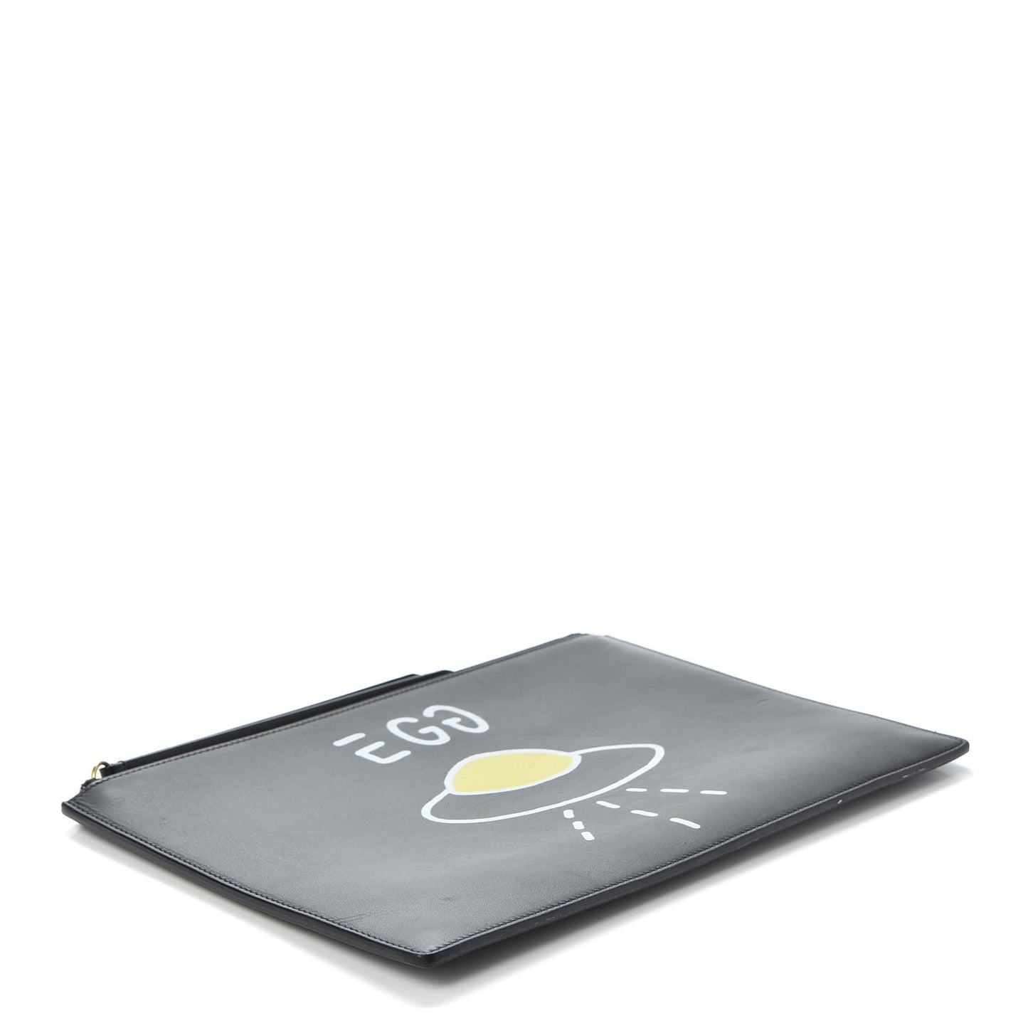 Calfskin Egg Pouch Black