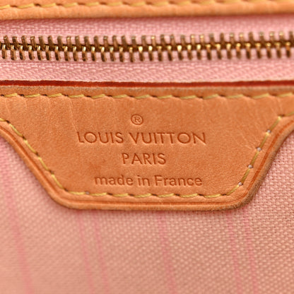 Louis Vuitton Damier Azur Delightful PM Rose Ballerine 5 of 13