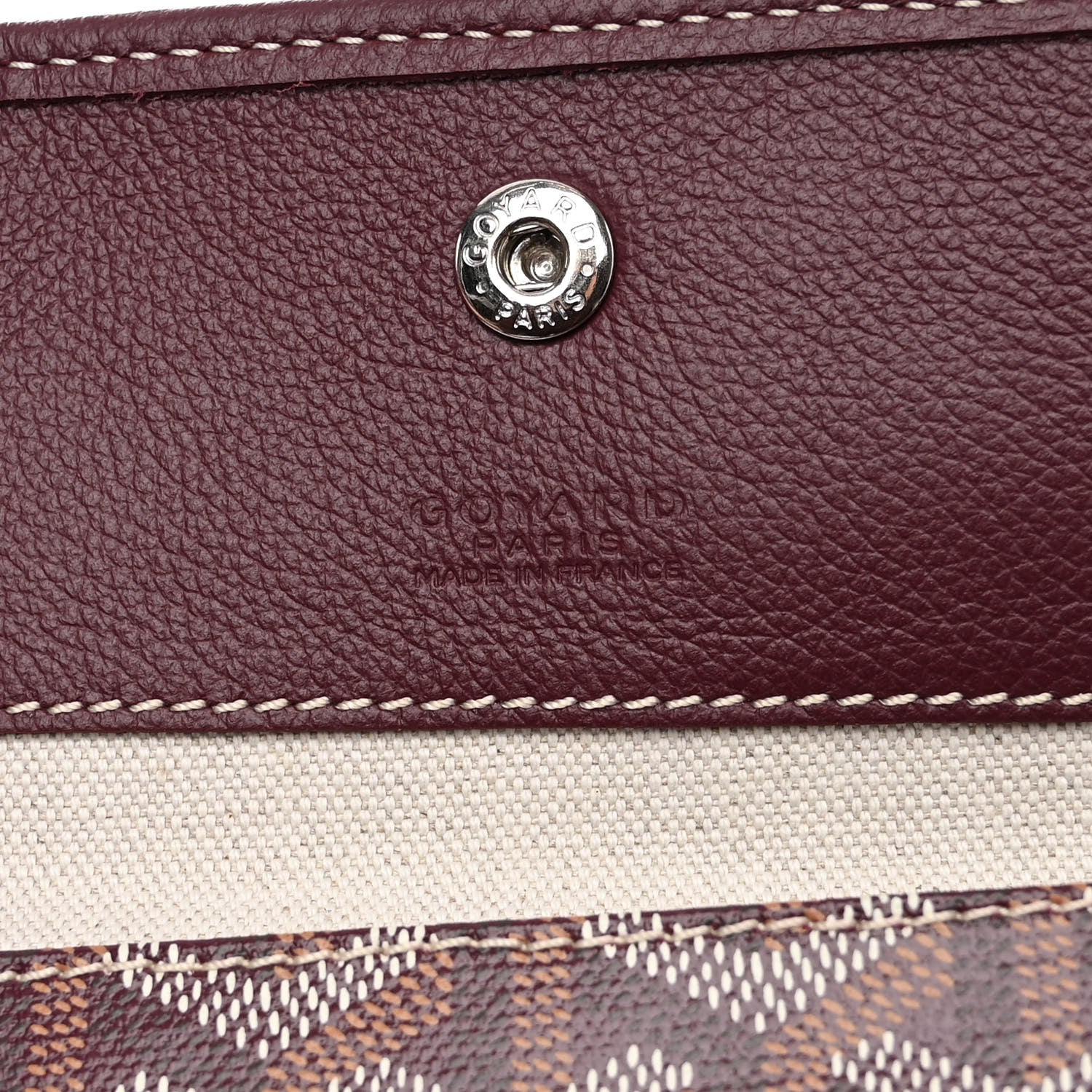 Goyard Goyardine Saint Louis PM Bordeaux 6 of 9