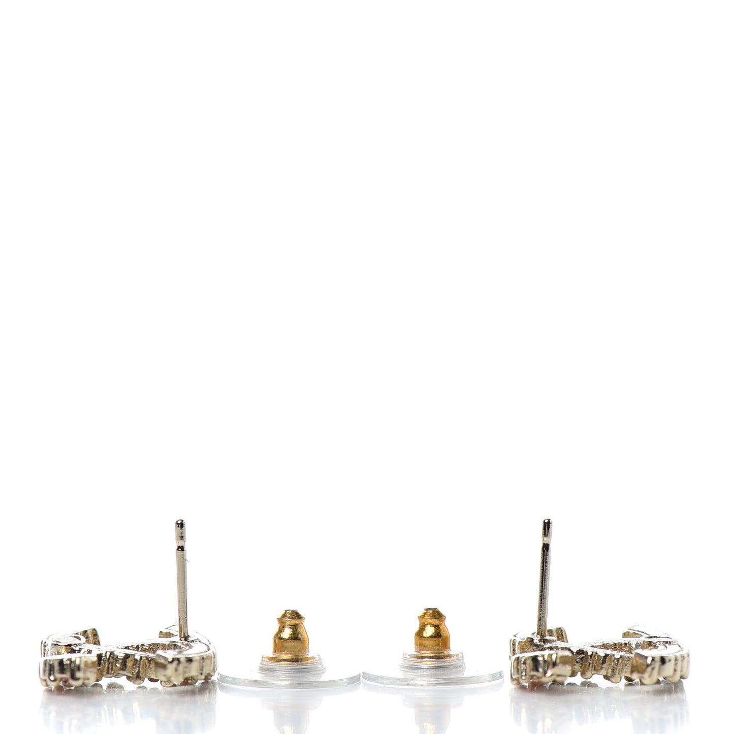 Crystal Over The Rainbow CC Earrings Gold Multicolor
