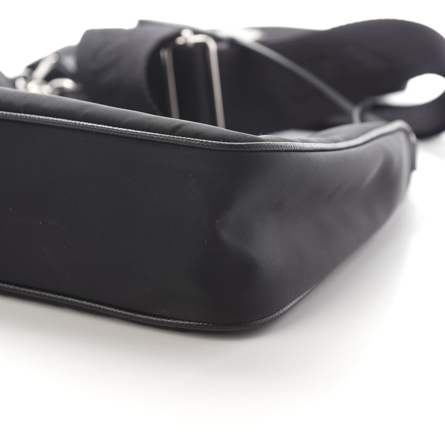 Prada Nylon Re-Edition 2005 Shoulder Bag Black 8 of 8