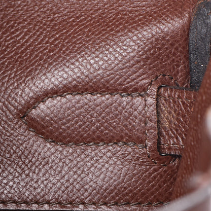 Hermes Courchevel Retourne Kelly 32 Chocolate 17 of 37