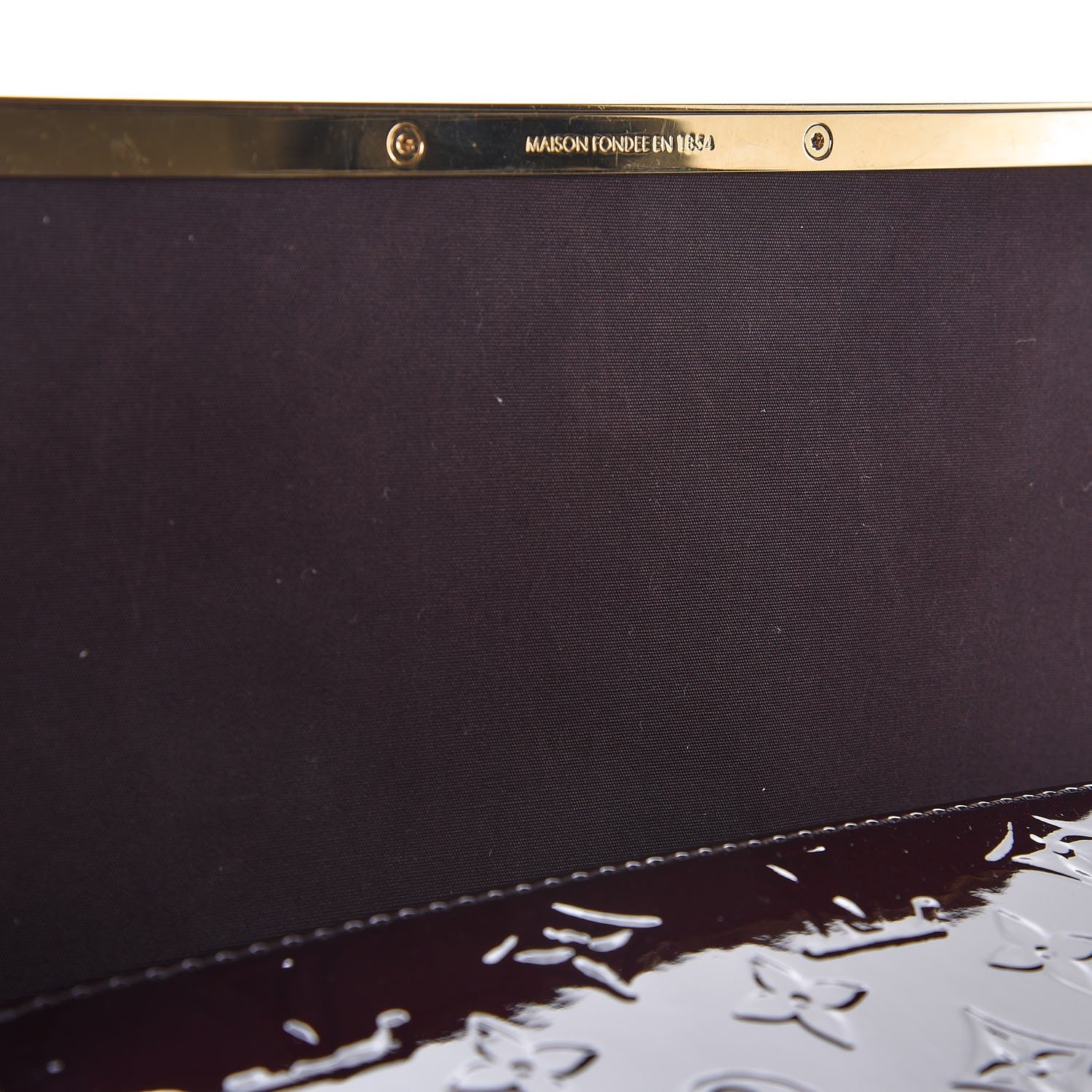 Louis Vuitton Vernis Ana Clutch Amarante 9 of 10