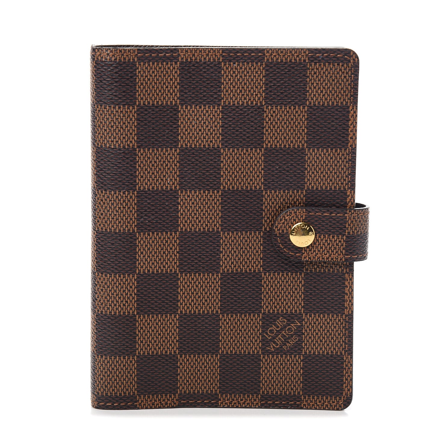 Damier Ebene Small Ring Agenda Cover