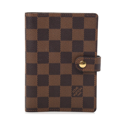 Louis Vuitton Damier Ebene Small Ring Agenda Cover 1 of 5