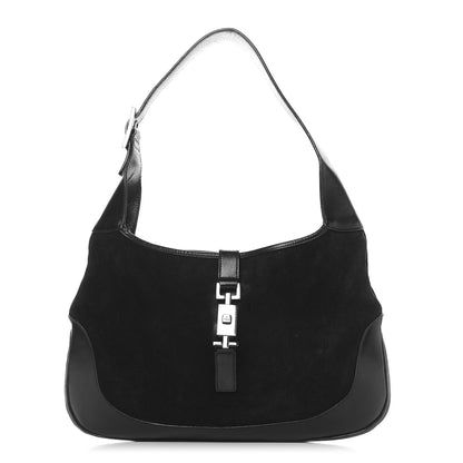 Gucci Monogram Small Jackie O Hobo Black 1 of 10
