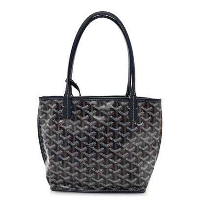 Goyard Goyardine Reversible Mini Anjou Navy 1 of 16