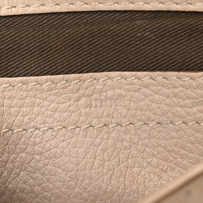 Chloe Calfskin Mini Marcie Round Crossbody Bag Root Beige 6 of 11