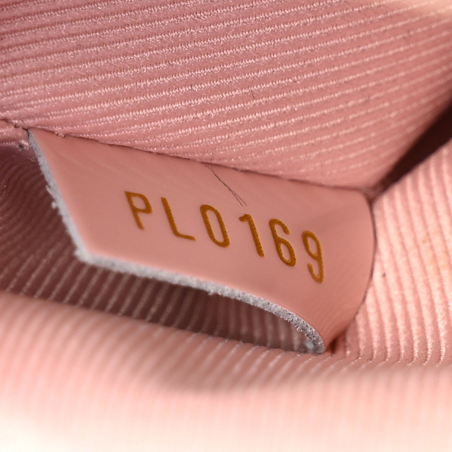 Patent Calfskin Monogram Cherrywood BB Rose Ballerine
