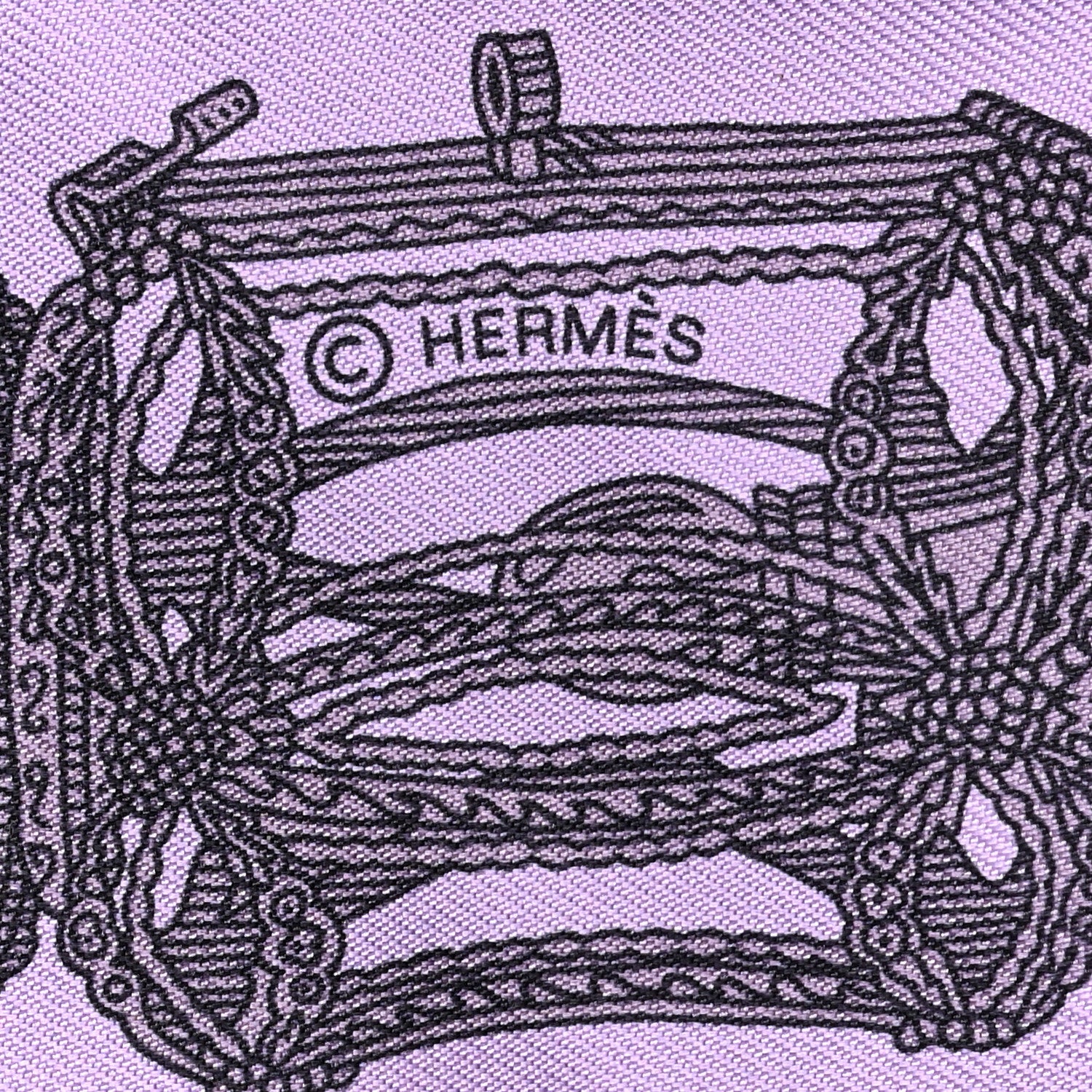 Hermes Silk Merveilleuses Lanternes Twilly Parme Turquoise Kaki 4 of 4
