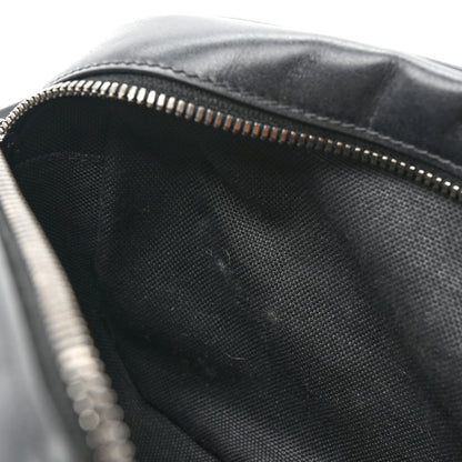 Gucci Calfskin Matelasse Monochrome Small GG Marmont Chain Shoulder Bag Black 10 of 12