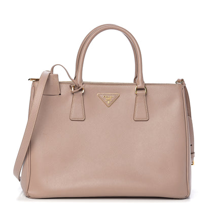 Prada Saffiano Medium Galleria Double Zip Tote Cammeo 1 of 9