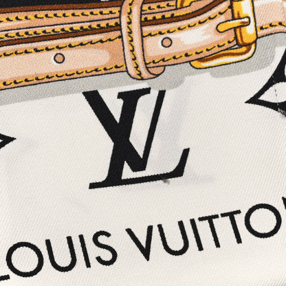 Louis Vuitton Silk Monogram Confidential Bandeau Black 4 of 4