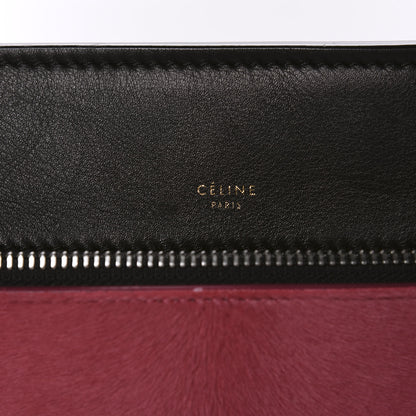 Celine Pony Hair Medium Edge Shoulder Bag Pink 11 of 12