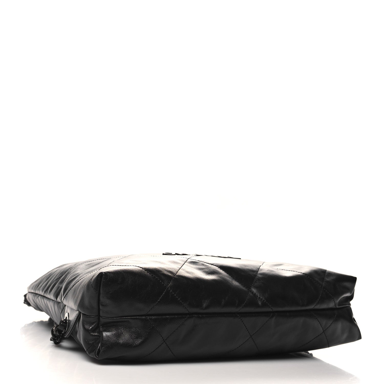 Chanel Shiny Calfskin Quilted Chanel 22 Backpack So Black 4 of 11
