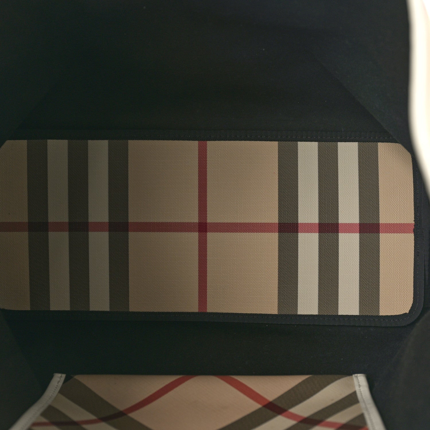 Burberry Nova Check Large Nickie Tote White 5 of 12