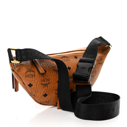 MCM Visetos Hawaii Patch Small Stark Belt Bag Cognac 3 of 10