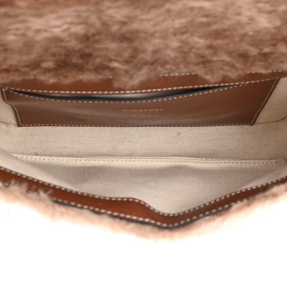 Burberry Mohair TB Lola Bag Camel 5 of 10