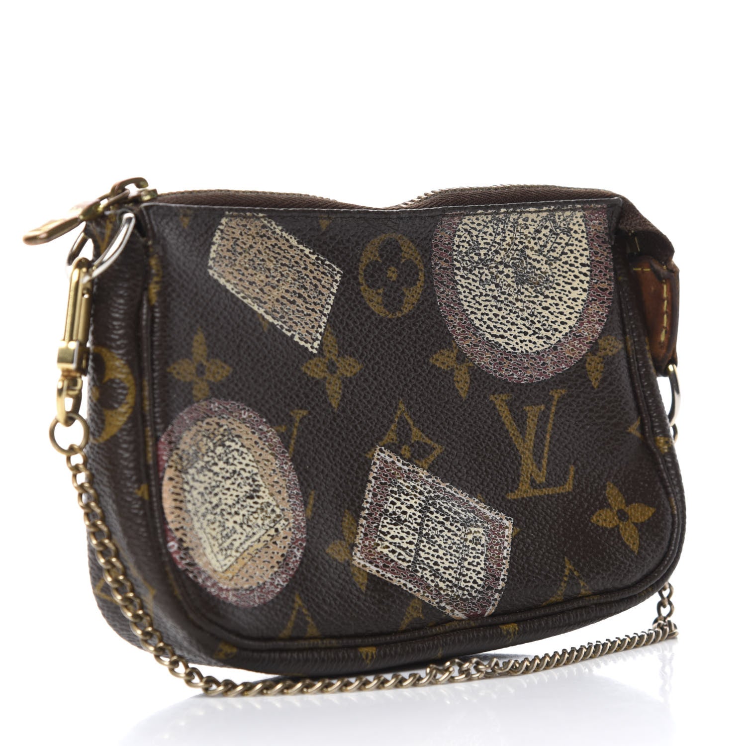 Louis Vuitton Monogram Patch Mini Pochette Accessories 3 of 10