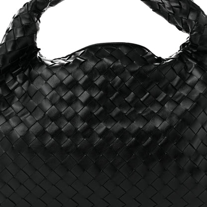 Bottega Veneta Calfskin Intrecciato Small Hop Black 8 of 10