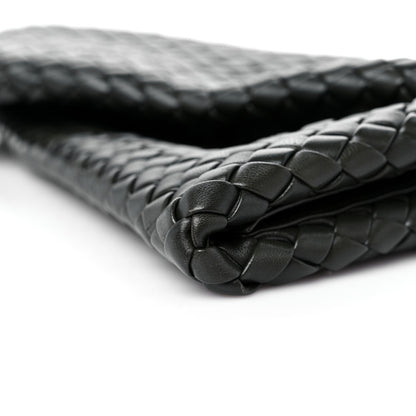 Bottega Veneta Nappa Intrecciato Crisscross Clutch Vert Fonce 6 of 7