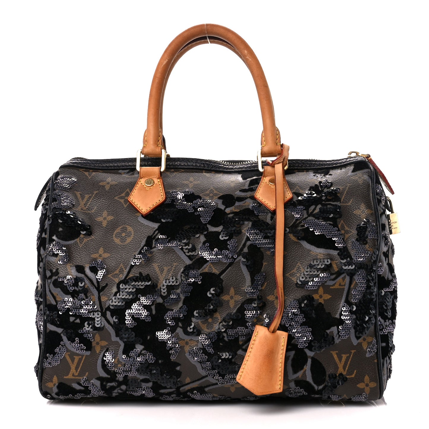 Monogram Fleur De Jais Sequins Speedy 30