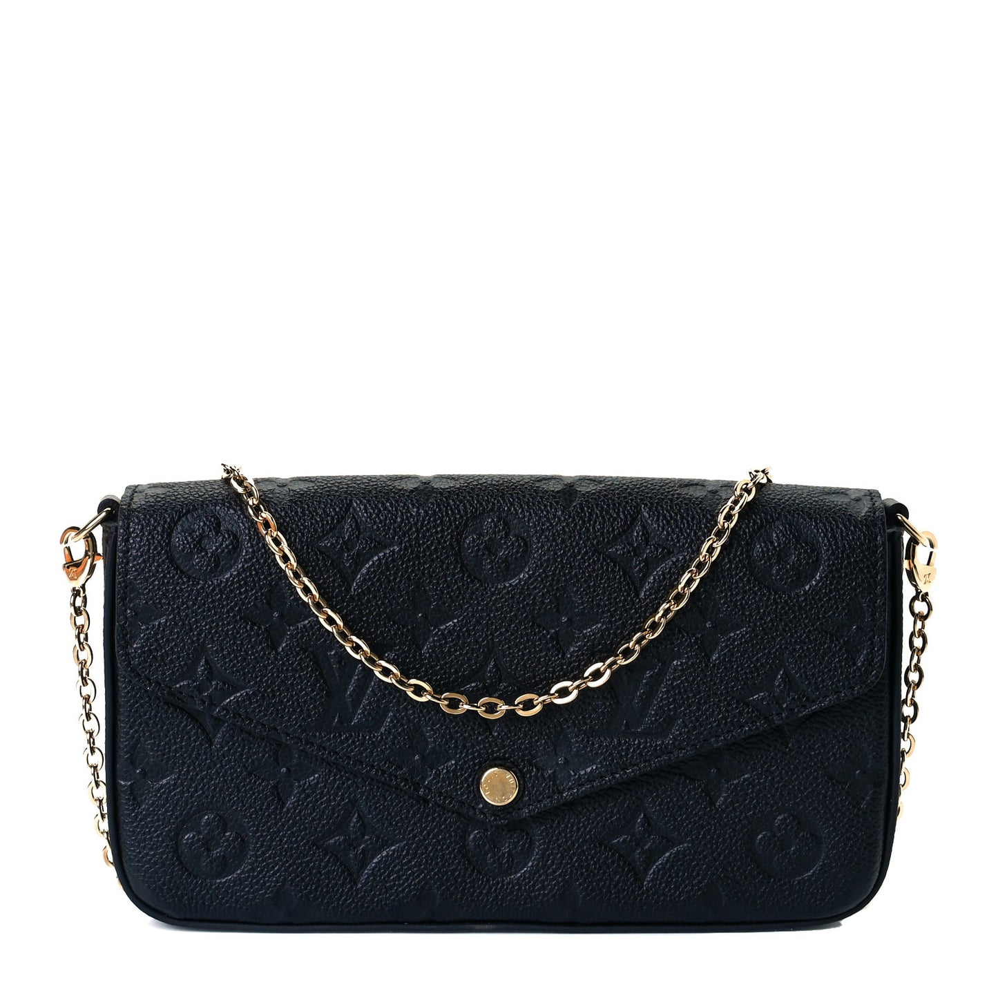 Empreinte Pochette Felicie Chain Wallet Black