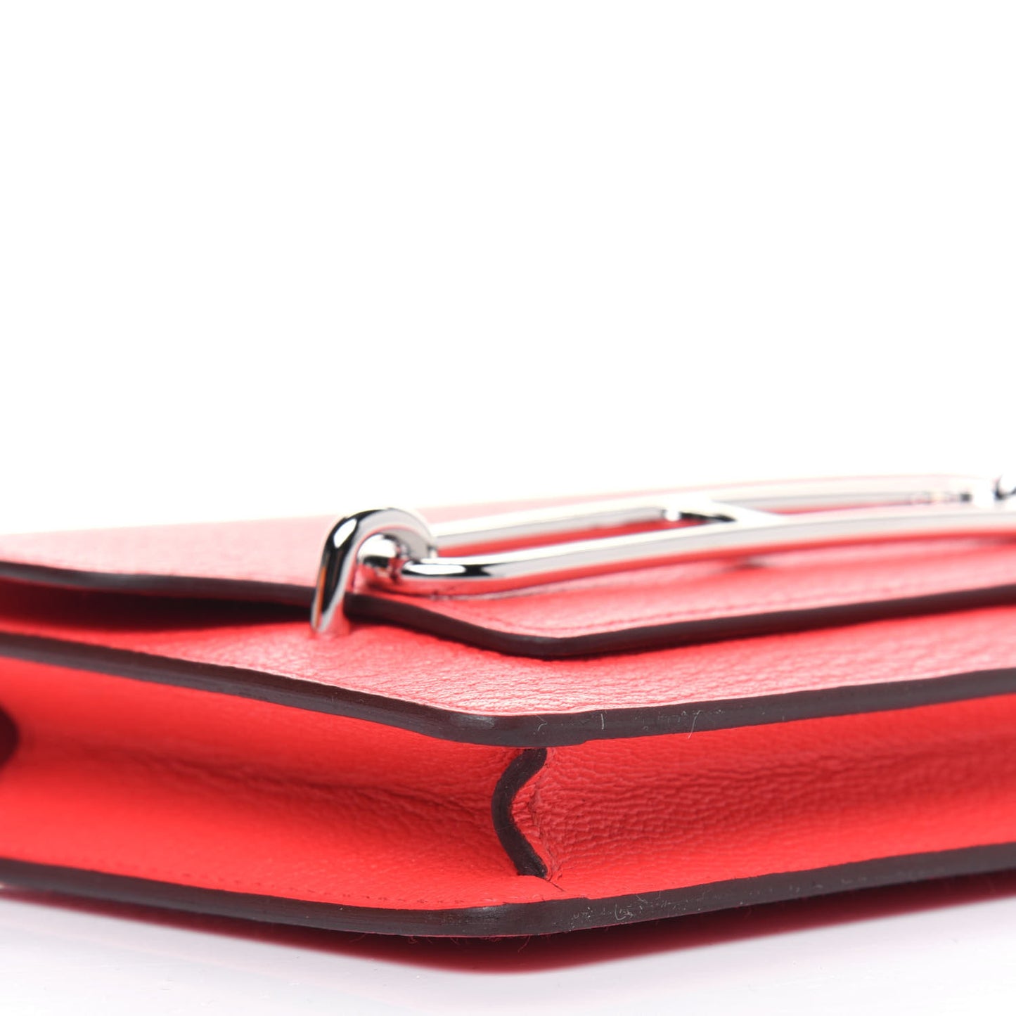 Chevre Mysore Roulis Slim Wallet Rose Texas